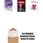 Çocuklar Nasıl Başarır 2 + Edison + Insan Isterse - Azmin Zaferi Öyküleri 5 + Okuma Sticker'ları - Hayır