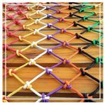 Çocuklar tırmanma halat Net5x10M kapalı/açık güvenlik ağı balkonlar merdiven korkulukları kedi muhafaza asılı giysi Retro Bar dekorasyon