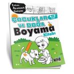 Çocuklar ve Doğa Boyama Kitabı 4-6 Yaş - Niha Çocuk
