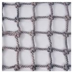 Çocuklar ve Yetişkinler için Naylon Tırmanma Ağı - 10 mm Kalınlık, 2 x 5 m - Ağaçlara ve Kayalara Tırmanmak için Dayanıklı ve Aşınmaya Dayanıklı Oyun Halatı - Açık Hava Eğlencesi