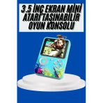 Çocuklara Özel 4K Hd Retro Oyun Konsol El Atari Taşınabilir 500 Oyunlu Mir36110760