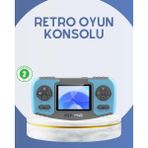 Çocuklara Özel Retro Oyun Konsolu Portatif Eğlence Cihazı ( Lisinya )