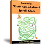 Çocuklara Süper Harika Labirent Kitabı Enine Boyuna Eğitim