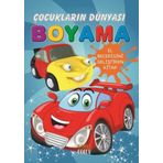 Çocukların Dünyası Boyama Kitabı 1 / Otomobiller