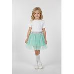 Çocuksan Baby&Kids Wear Mint Yeşili Kız Çocuk 23 Nisan 29 Ekim 19 Mayıs Düğün Doğum Günü ve Parti Tüllü Tütü Etek