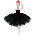 Çocuksu Barbie Bebek Kız Hediye Bale Prenses Dans Çocuk Oyuncakları (Yurt Dışından) - Açık Pembe - Siyah