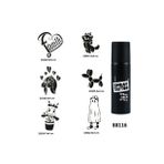 Çocuksu Modeller Spray Tattoo Geçici Dövme Yapma Seti Sprey Dövme Kiti