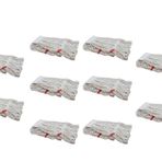 Cod-Ex Dar Yedek Islak Mop Paspas Ucu Başlığı Püskül -17 Cm. - Pamuklu - Beyaz - 450 Gram. - 10 Adet