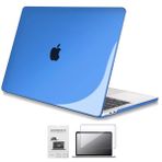 Codegen A2686 Apple 13 Macbook Pro M2 Kristal Lacivert Kılıf Koruyucu + Ekran Filmi