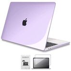 Codegen A2686 Apple 13 Macbook Pro M2 Kristal Mor Kılıf Koruyucu + Ekran Filmi