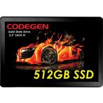 Codegen CDG-512GB-SSD25 512 GB 500/450 MB/s 2.5 inç SATA SSD