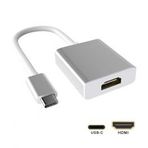 Codegen CDG-CNV33 USB Type C to HDMI Erkek Dişi Beyaz USB Ekran Adaptörü