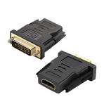 Codegen CDG-CNV37 DVI 24+1 to HDMI Erkek-Dişi Siyah Dönüştürücü Adaptör