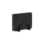 Codegen Codmax 3.5" USB 3.0 Sata 3 Disk Kutusu Siyah 3,5 inç SATA Destekli Harddisk