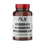 Coenzyme Q-10 200 Mg Hyoluronic Acid Resveretrol 60 Tablet