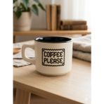Coffe Please Beyaz Venüs Kupa -Hediyelik Kupa Fincan Mug