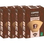 Coffee Filters Filtre Kahve Kağıdı No:2 80'li @ 4 Paket - 80 gr