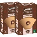 Coffee Filters Filtre Kahve Kağıdı No:4 80'li x 2 - 2 Adet