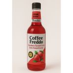 Coffee Freddo Çilek Kahve Şurubu, Kahve Şurubu, Kahve Şurupları, Yeni Yüksek Aromalı, Kahve ve Kokteyl Şurubu - 750 ml