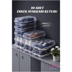 Coffee Moni 10 ADET ERKEK AYAKKABI KUTUSU AYAKKABI DÜZENLEYİCİ ORGANİZER