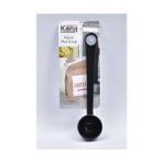 Coffee Time Filtre Kahve Kağıdı 1/4 4 Numara 80'li Paket + Klipsli Çay Kahve Ölçü Kaşığı - Siyah