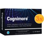 Cognimore 60 Bitkisel Kapsül Sitikolin Fosfatidilserin Alpha-Gpc Rhodiola Gingko Biloba L-Teanin - 3 Adet