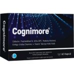 Cognimore 60 Bitkisel Kapsül Sitikolin Fosfatidilserin Alpha-Gpc Rhodiola Gingko Biloba L-Teanin - Dezenfektan Hediyeli (%72 Alkol)