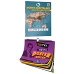 Coğrafyanın Kodları Dünya Haritaları Çalışma Defteri ve Soru Bankası & TYT Coğrafya Poster Notlar Se