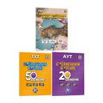 Coğrafyanın Kodları TYT-AYT Coğrafya 50+20 Deneme & Türkiye Haritaları Çalışma Defteri Seti KR Akade