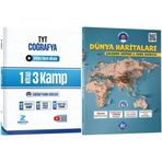 Coğrafyanın Kodları TYT Coğrafya Kamp Kitabı ve Coğrafyanın Kodları Dünya Haritaları Çalışma Defteri