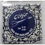 Çöğür 0.18 mm Kısa Sap Bağlama Teli - Gri