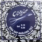 Çöğür Cgr18 Kısa Sap Saz Teli 0.18 Takım Bağlama Teli