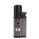 Cohiba CCM0436G 3 Jet Torch Puro Çakmağı Gri