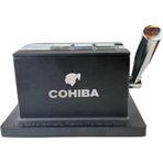 Cohiba Siyah Masa Tipi 4 Fonksiyonlu Metal Puro Makası Kesici