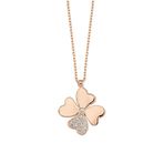 Coho Objet Coho Silver Four-leaf Clover El Yapımı Gümüş Yonca Kolye
