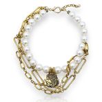 COIN İNCİ CHOKER KOLYE