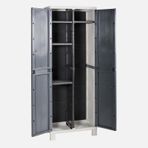 Çok Amaçlı Balkon Bahçe Kiler Plastik Dolap 65X38X173 Diğer
