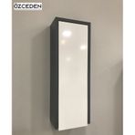 Çok Amaçlı Banyo Mutfak Dolabı 70Cm Mdf Antrasit Gri Mat Renkli (546026842) Antrasit