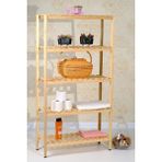 Çok Amaçlı Banyo ve Ayakkabılık Dolabı, 144X75X30CM, Kahverengi - Ahşap - Ceviz