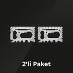 Çok Amaçlı Cep Kartı Toolcard 28 Fonksiyonlu Paslanmaz Çelik - Cıvata Anahtarı, Tornavida, Bisiklet Jant Anahtarı, Tornavida, Çakı, Kapak Açar, Kablo Sıyırıcı, Kamp Survival Kit (2'li Paket)