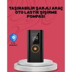 Çok Amaçlı Dijital Lastik Pompası Araç Bisiklet Top Uyumlu Midastech - Çok Renkli