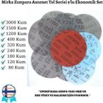 Çok Amaçlı Epoksi Reçine ve Tel Zımpara Seti 9'lu, Temizlik ve Bakım Araçları - Seçenek 1