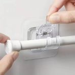 Çok Amaçlı Kıskaçlı Yapışkanlı Kablo ve Mop Tutucu Midastech - Çok Renkli
