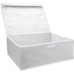 Çok Amaçlı Kutu Baza Hurcu Baza Altı Hurç Gri 50X40X19 cm - Ahşap