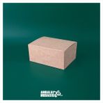 Çok Amaçlı Kutu Büyük Boy Kraft 25 Adet ( 17.5X15X8 cm )