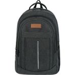 Çok Amaçlı Laptop Dizüstü Bilgisayar Bölmeli Sırt Çantası Siyah - Çok Renkli - Standart