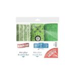 Çok Amaçlı Mikrofiber Temizlik Bezi 3'lü Ekonomik Paket, Yağ & Kir Sökücü, Iz Bırakmaz, Ekstra Emici, Hızlı Kuruyan Mikrofiber Temizlik Bezi, Mutfak, Banyo, Ofis, Kafe, Otel, Mağaza, Araba - Abanoz - Option-1
