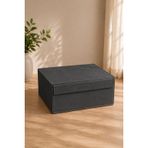 Çok Amaçlı Organizer Lüks Saklama Kutusu Düzenleyici Hurç (Baza Boy 50 * 40 * 19 Cm)