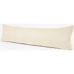 Çok Amaçlı Ortopedik Silindir Yastık Boyun Bacak Bel Destek Yastığı 15X50 cm - 15 x 50 cm - Bej