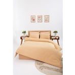ÇOK AMAÇLI PİKE & YATAK ÖRTÜSÜ & NEVRESİM TAKIMI MONT BLANC (Kahverengi)